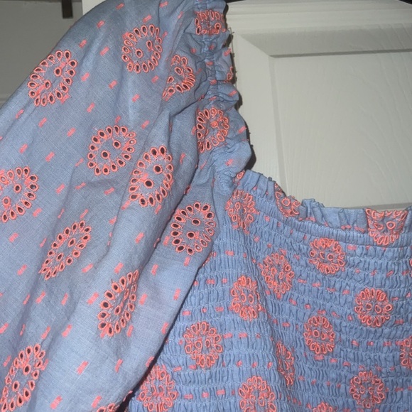 Lilly Pulitzer Rainna Smocked Eyelet Dress - Picture 4 of 10